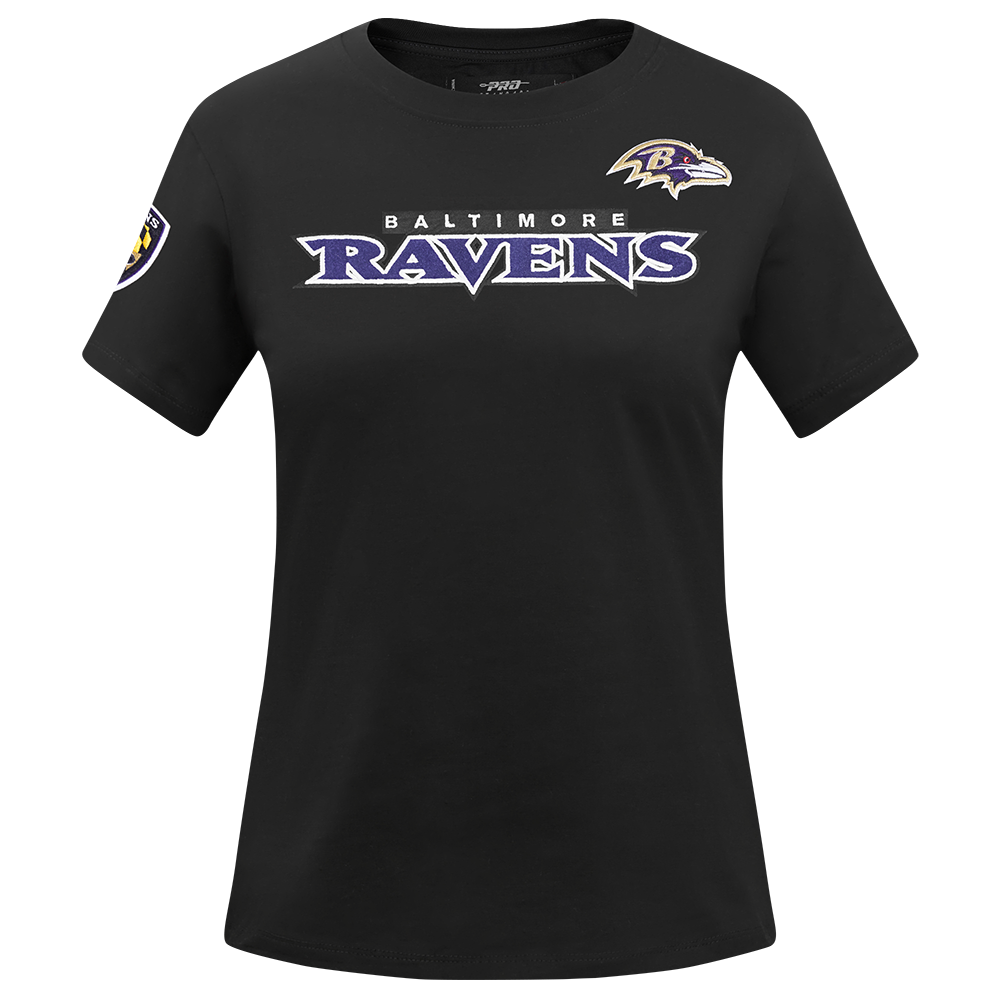 PLAYERA NFL BALTIMORE RAVENS CLASSIC CHENILLE PARA MUJER