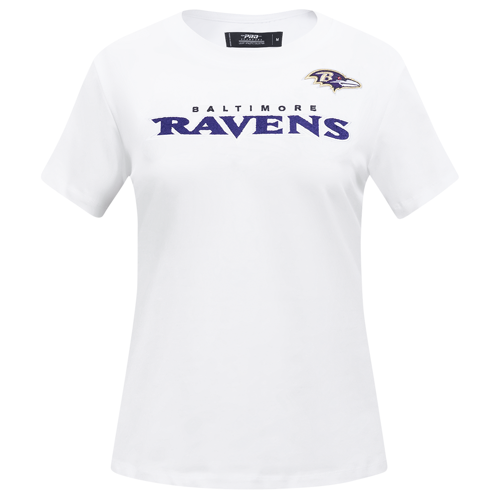 PLAYERA NFL BALTIMORE RAVENS CLASSIC CHENILLE PARA MUJER