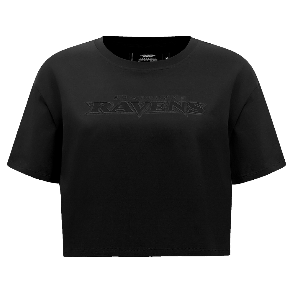 PLAYERA CROP NFL BALTIMORE RAVENS NEUTRAL PARA MUJER