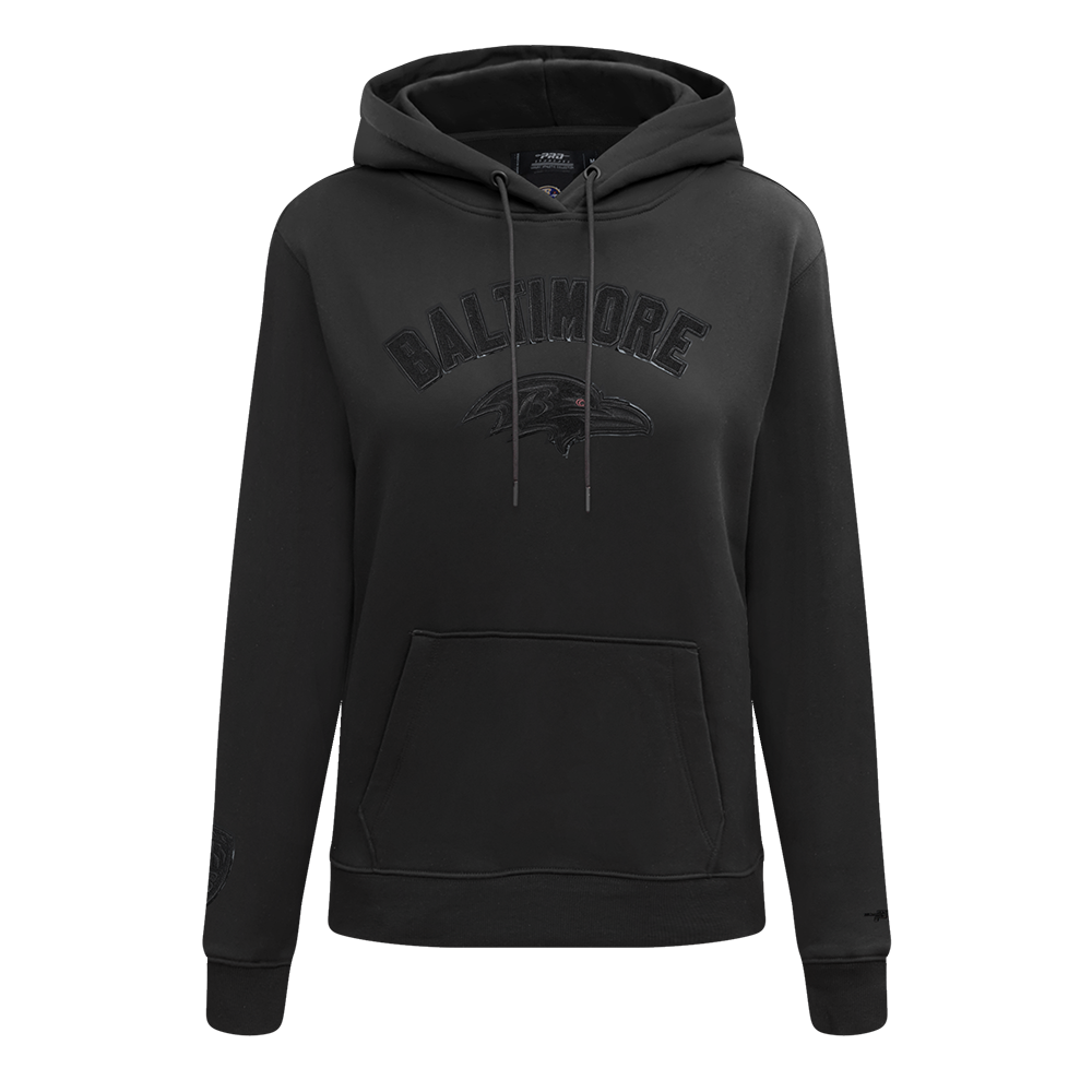 SUDADERA CON GORRO NFL BALTIMORE RAVENS CLASSIC 3BK PARA MUJER