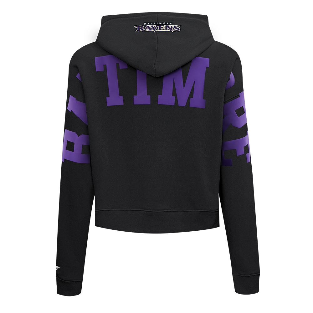 SUDADERA CON GORRO NFL BALTIMORE RAVENS WINGSPAN PARA MUJER