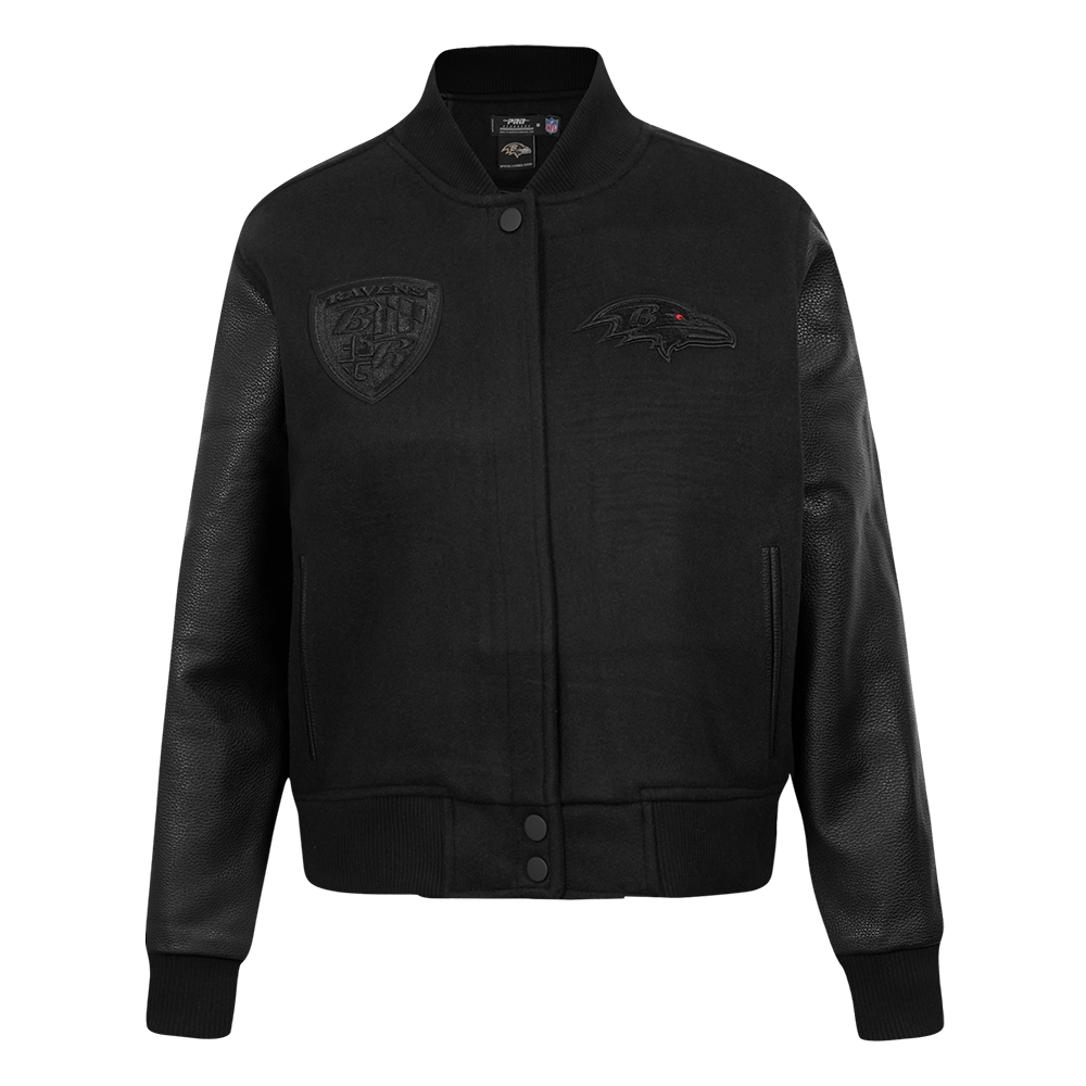 CHAMARRA UNIVERSITARIA NFL BALTIMORE RAVENS CLASSIC 3BK PARA MUJER