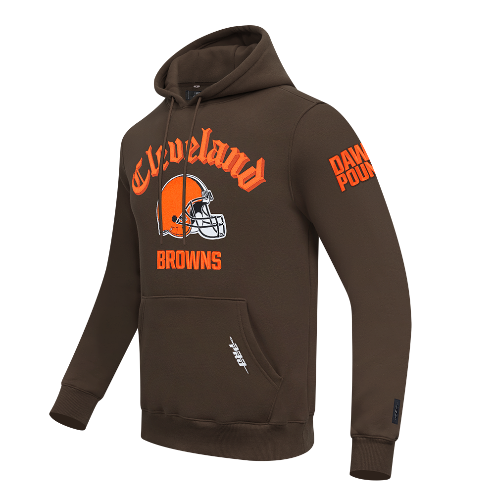 SUDADERA CON GORRO NFL CLEVELAND BROWNS OLD ENGLISH