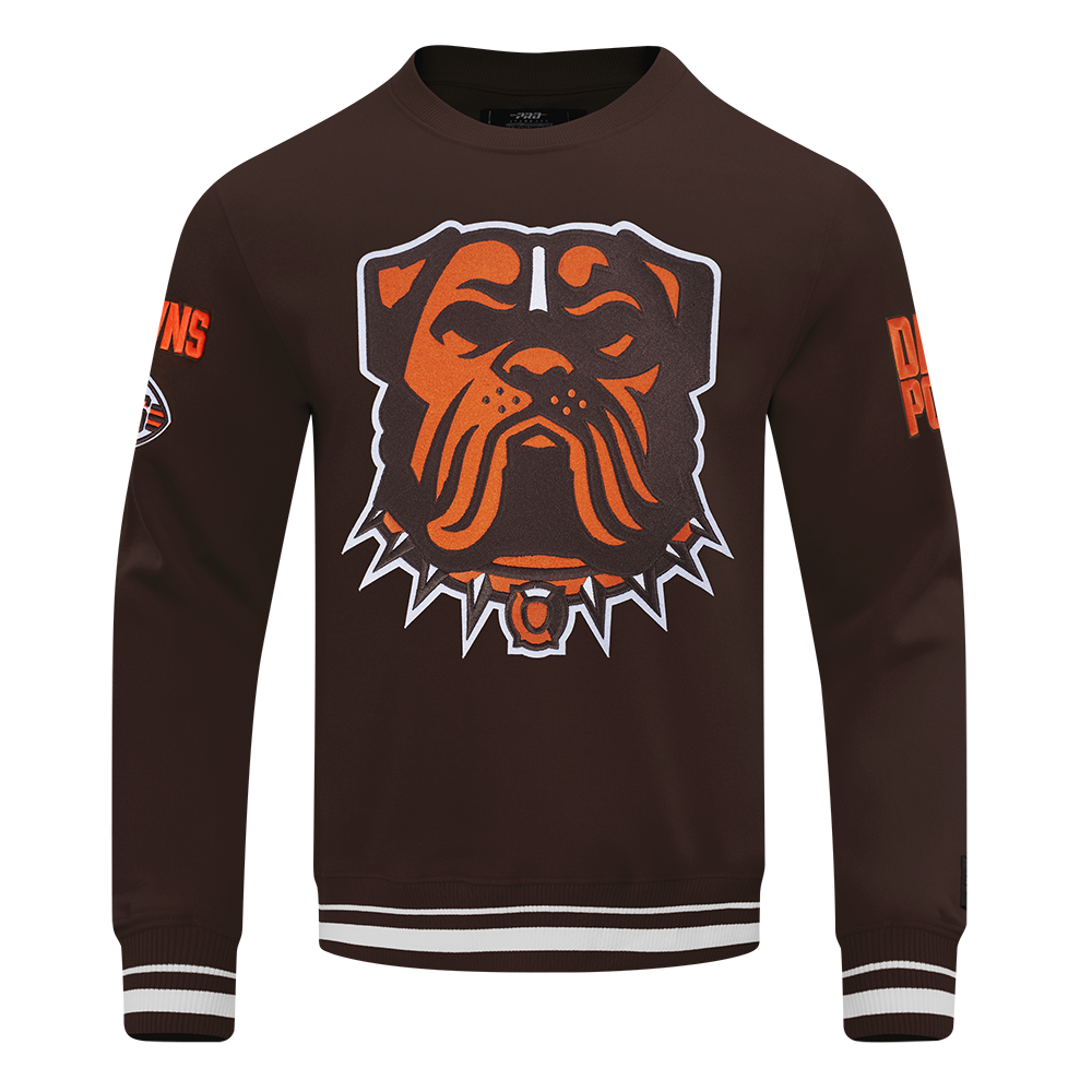 SUDADERA DE CUELLO REDONDO NFL CLEVELAND BROWNS MASH UP