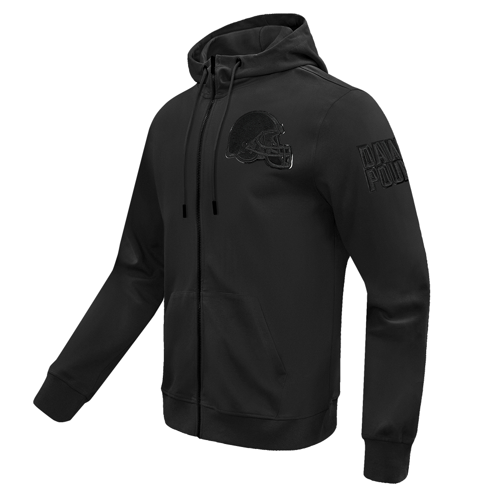 SUDADERA CON CIERRE NFL CLEVELAND BROWNS CLASSIC 3BK