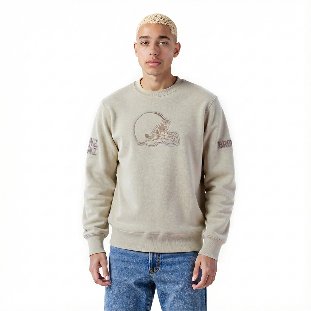 SUDADERA DE CUELLO REDONDO NFL CLEVELAND BROWNS NEUTRAL