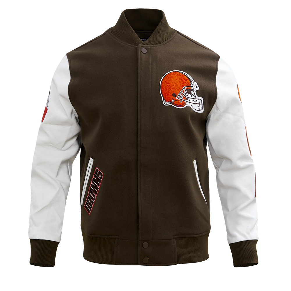 CHAMARRA UNIVERSITARIA NFL CLEVELAND BROWNS CLASSIC VARSITY