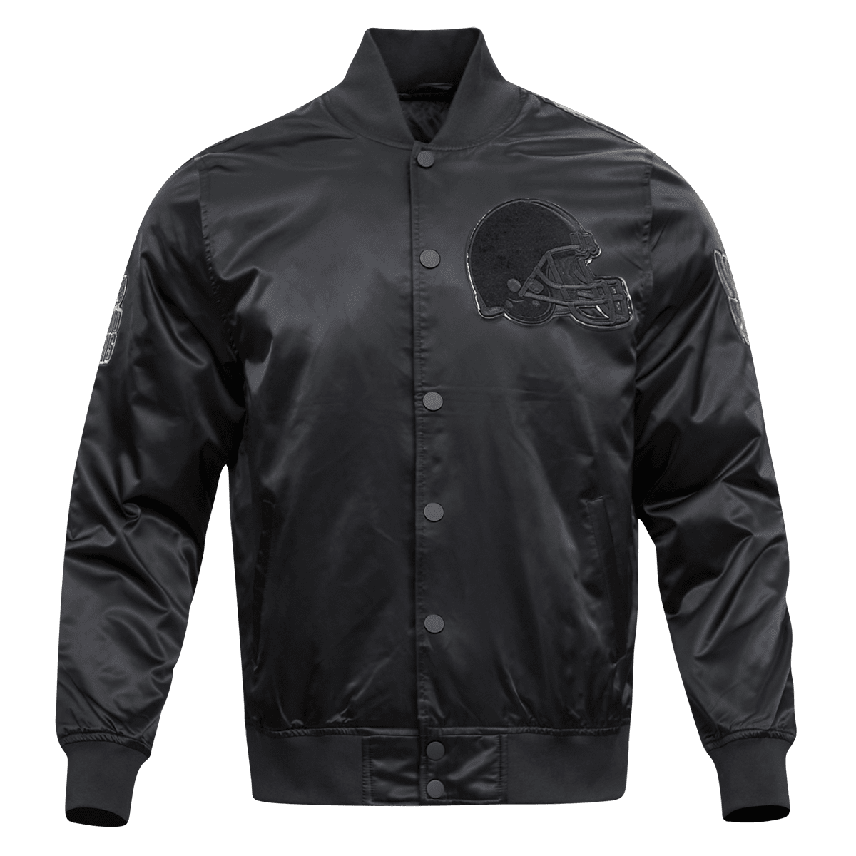 CHAMARRA DE SATÍN NFL CLEVELAND BROWNS CLASSIC 3BK