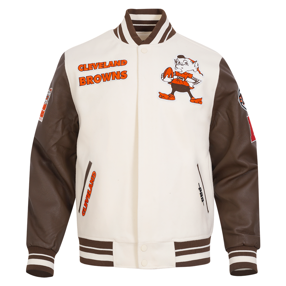 CHAMARRA UNIVERSITARIA NFL CLEVELAND BROWNS RETRO CLASSICS