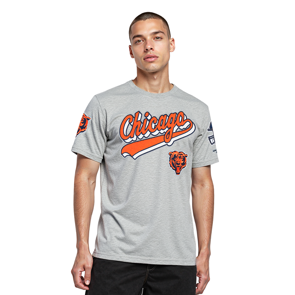 PLAYERA NFL CHICAGO BEARS SCRIPT TAIL