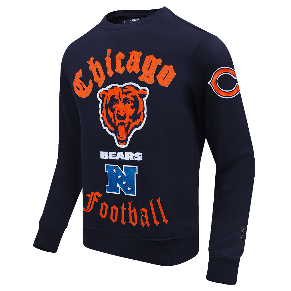 SUDADERA DE CUELLO REDONDO NFL CHICAGO BEARS OLD ENGLISH