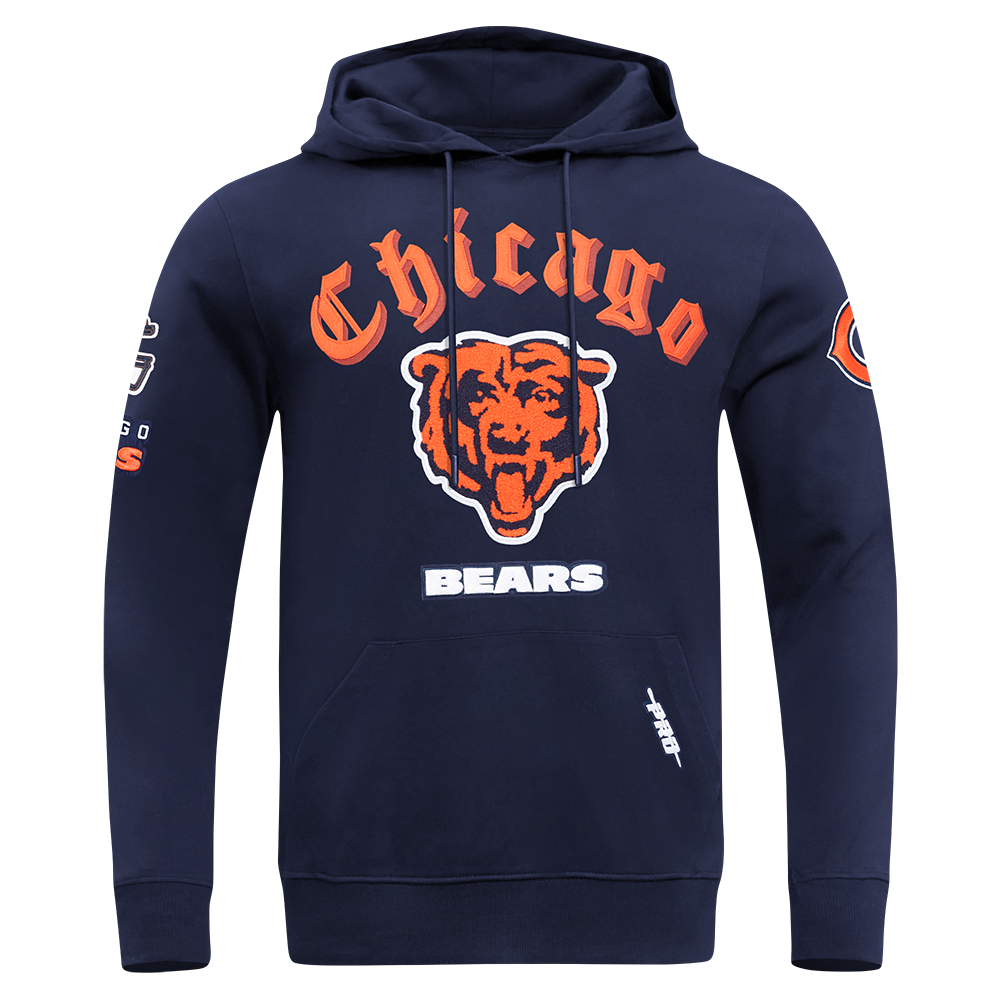SUDADERA CON GORRO NFL CHICAGO BEARS OLD ENGLISH