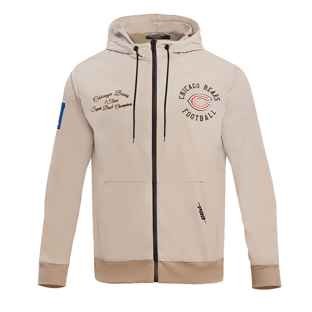 SUDADERA CON CIERRE NFL CHICAGO BEARS HYBRID