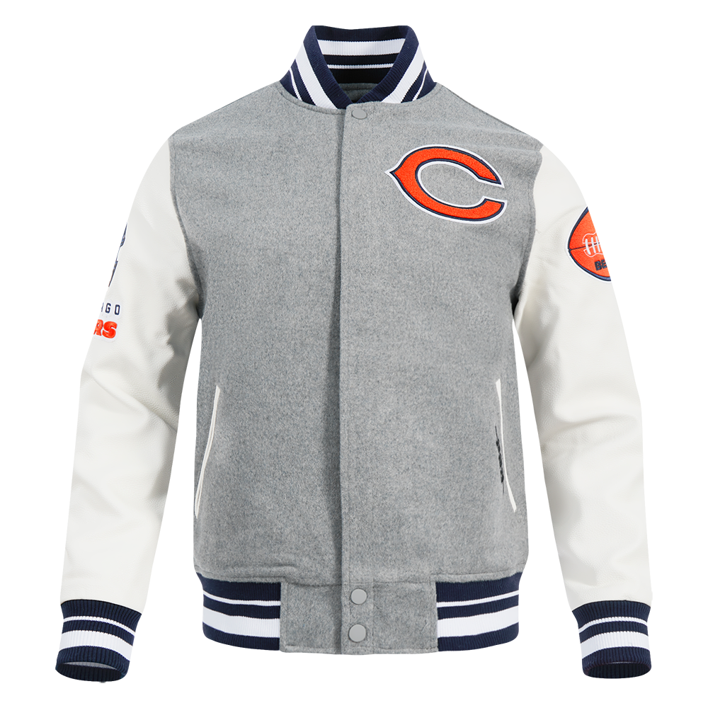 CHAMARRA UNIVERSITARIA NFL CHICAGO BEARS OLD ENGLISH
