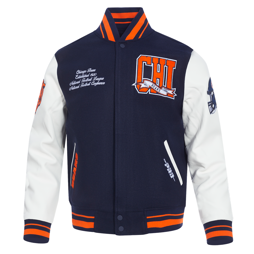 CHAMARRA UNIVERSITARIA NFL CHICAGO BEARS TEAM PENNANTS