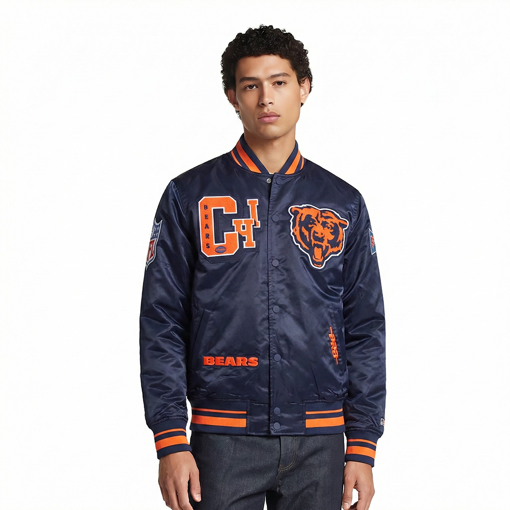 CHAMARRA DE SATIN NFL CHICAGO BEARS BEST OF