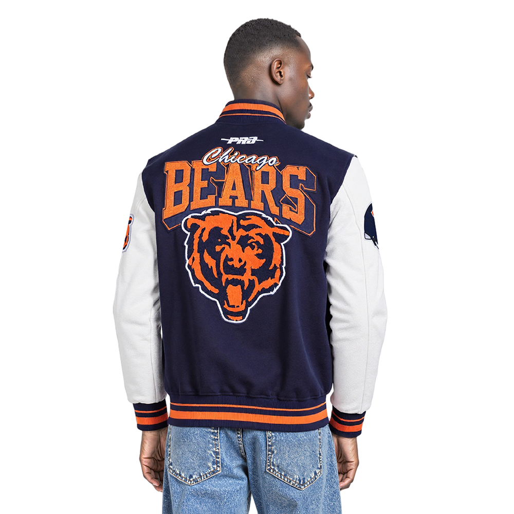 CHAMARRA UNIVERSITARIA NFL CHICAGO BEARS TEAM BADGE