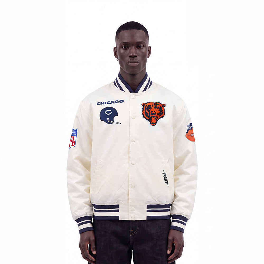 CHAMARRA DE SATIN NFL CHICAGO BEARS RETRO CLASSICS