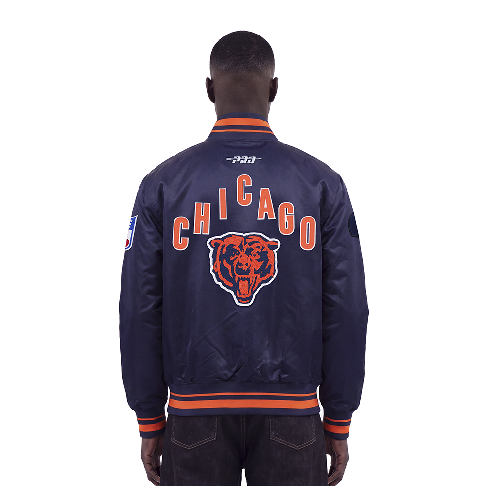 CHAMARRA DE SATIN NFL CHICAGO BEARS ON TOP