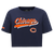 PLAYERA CROP NFL CHICAGO BEARS SCRIPT TAIL PARA MUJER