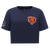 PLAYERA CROP NFL CHICAGO BEARS MASH UP PARA MUJER