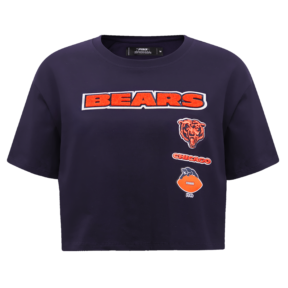 PLAYERA CROP NFL CHICAGO BEARS RETRO CLASSICS PARA MUJER