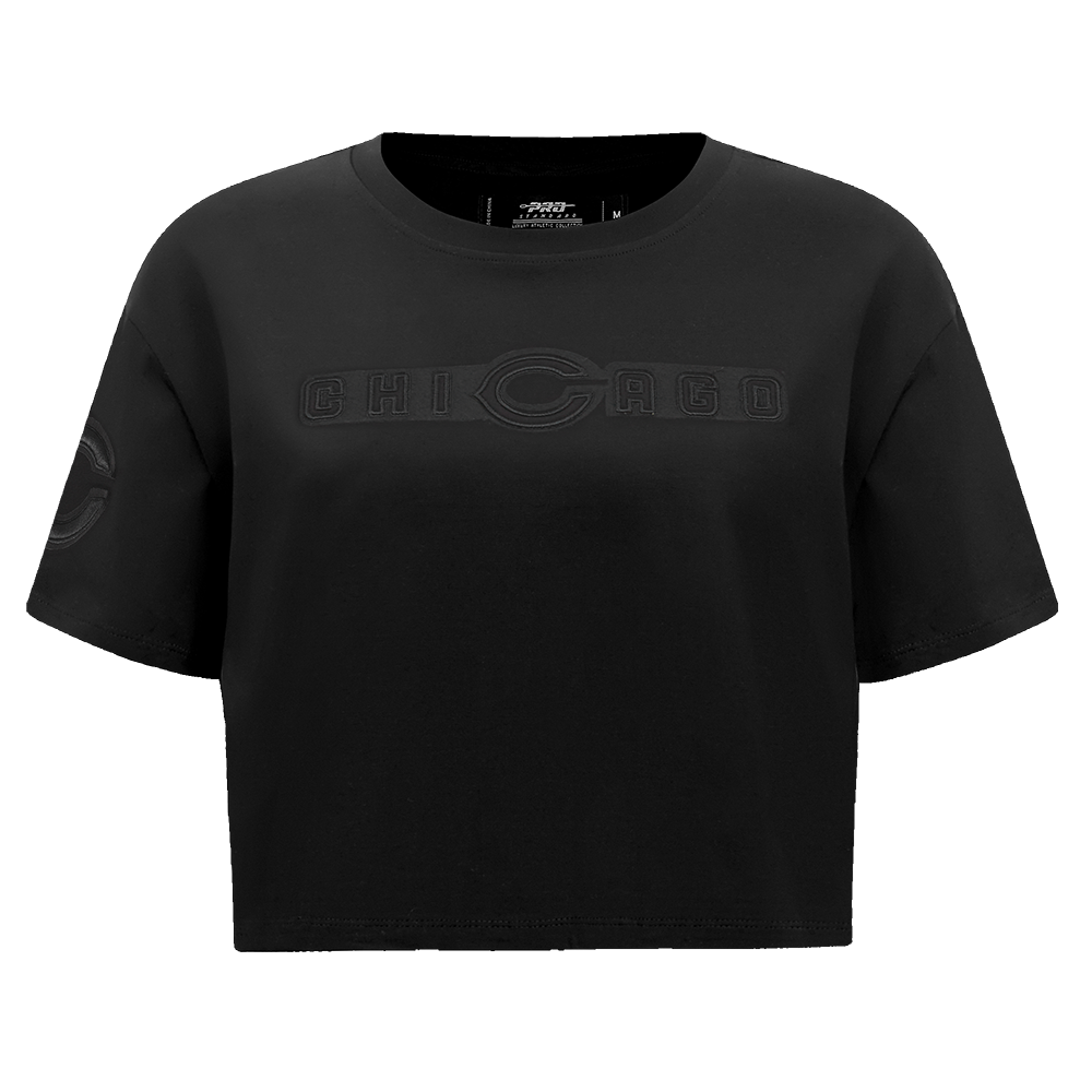 PLAYERA CROP NFL CHICAGO BEARS NEUTRAL PARA MUJER