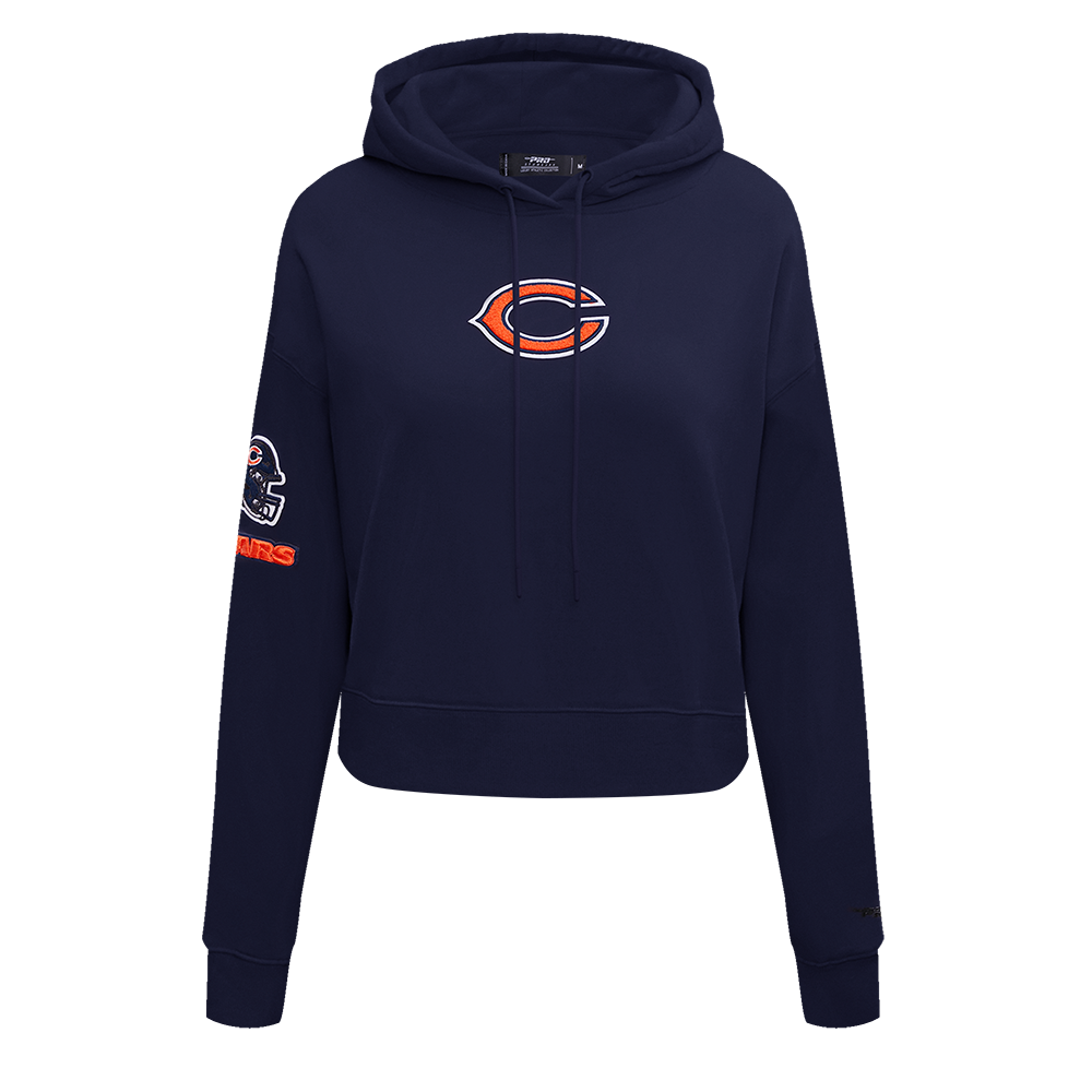 SUDADERA CON GORRO NFL CHICAGO BEARS CLASSIC CHENILLE PARA MUJER