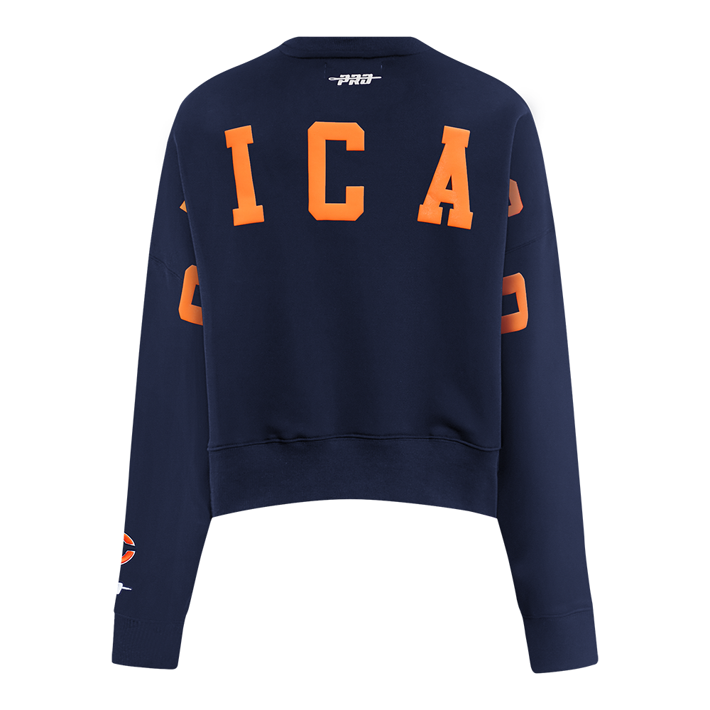 SUDADERA DE CUELLO REDONDO NFL CHICAGO BEARS WINGSPAN PARA MUJER