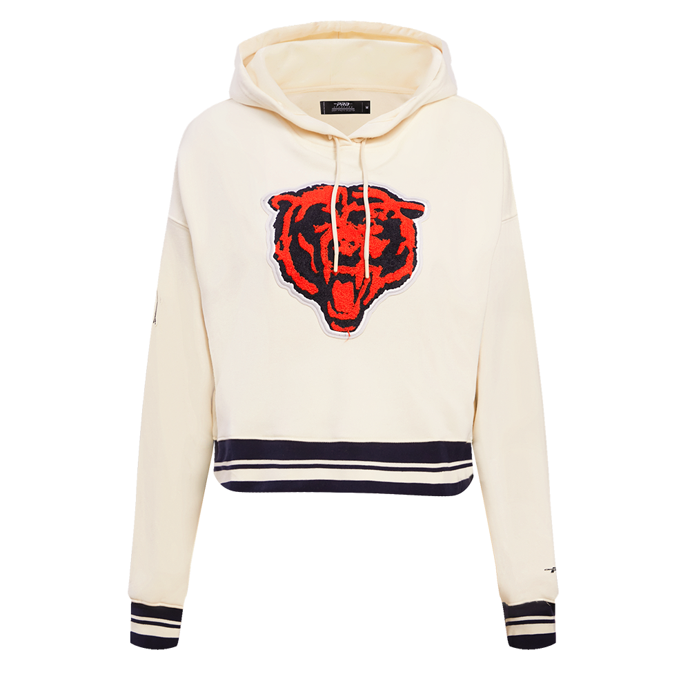 SUDADERA CON GORRO NFL CHICAGO BEARS RETRO CLASSICS PARA MUJER