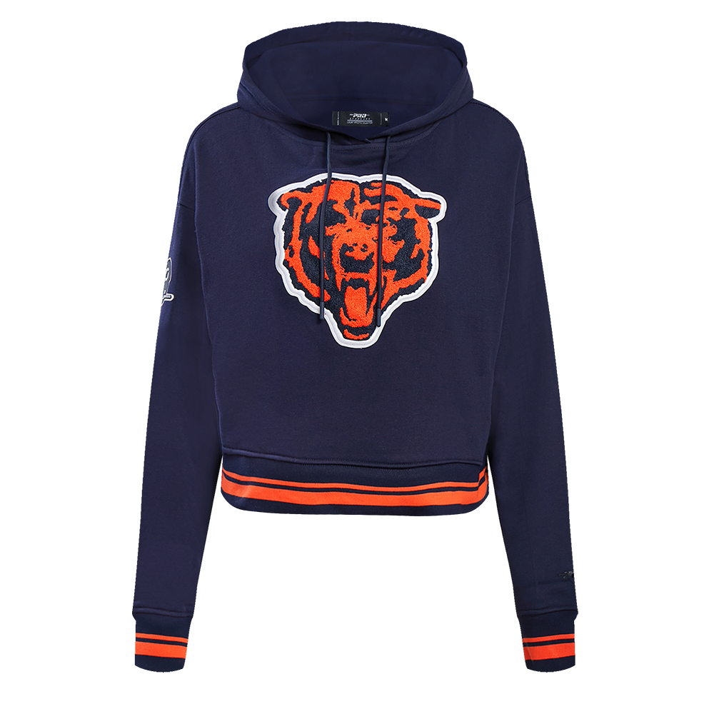 SUDADERA CON GORRO NFL CHICAGO BEARS RETRO CLASSICS PARA MUJER