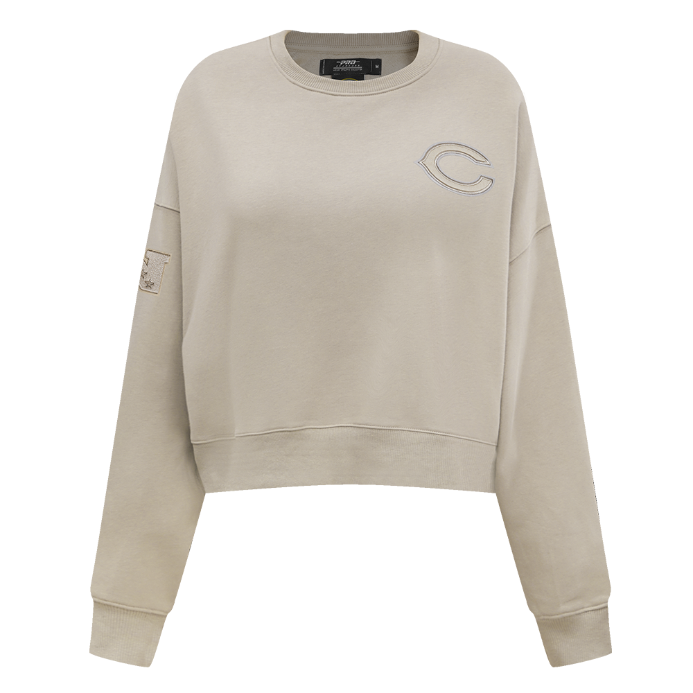 SUDADERA DE CUELLO REDONDO NFL CHICAGO BEARS NEUTRAL PARA MUJER