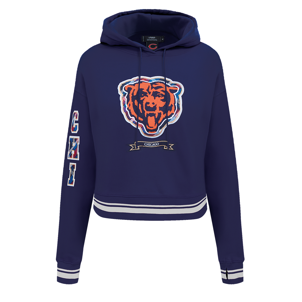 SUDADERA CON GORRO NFL CHICAGO BEARS PRO PREP PARA MUJER
