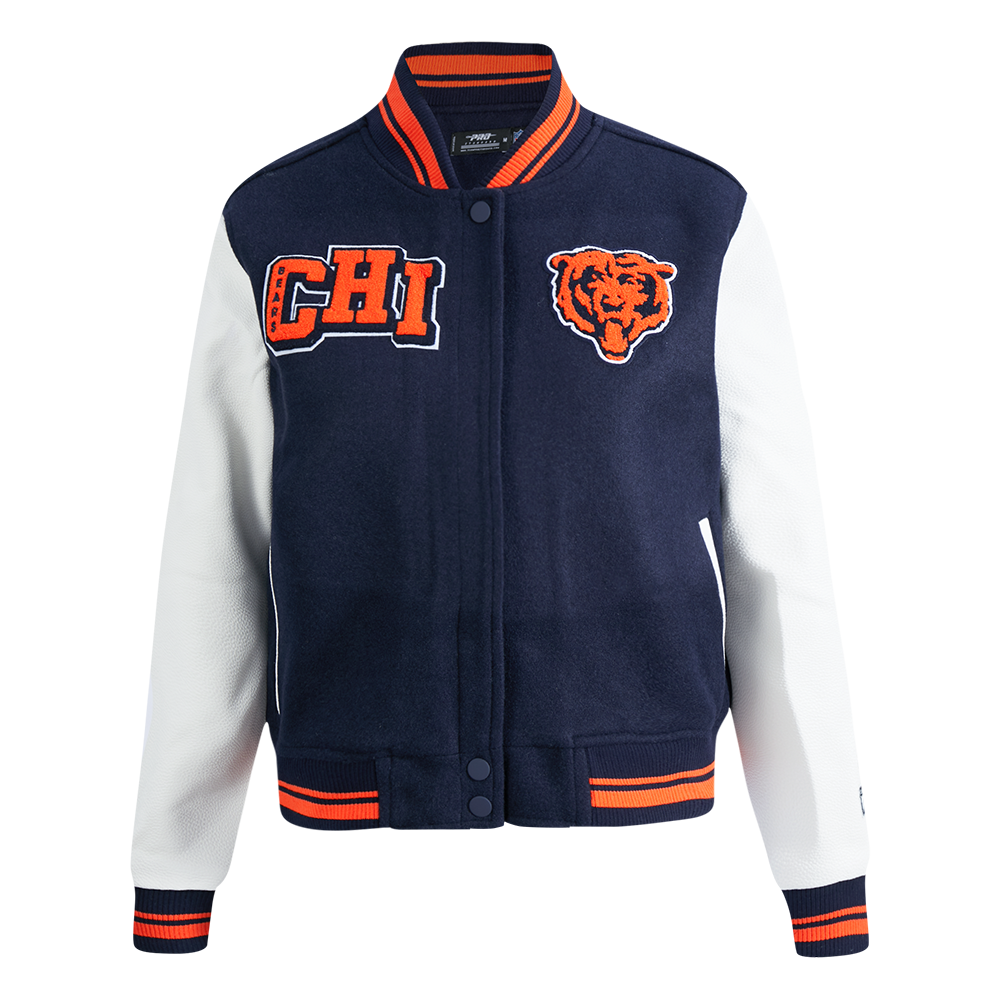 CHAMARRA UNIVERSITARIA NFL CHICAGO BEARS MASH UP PARA MUJER