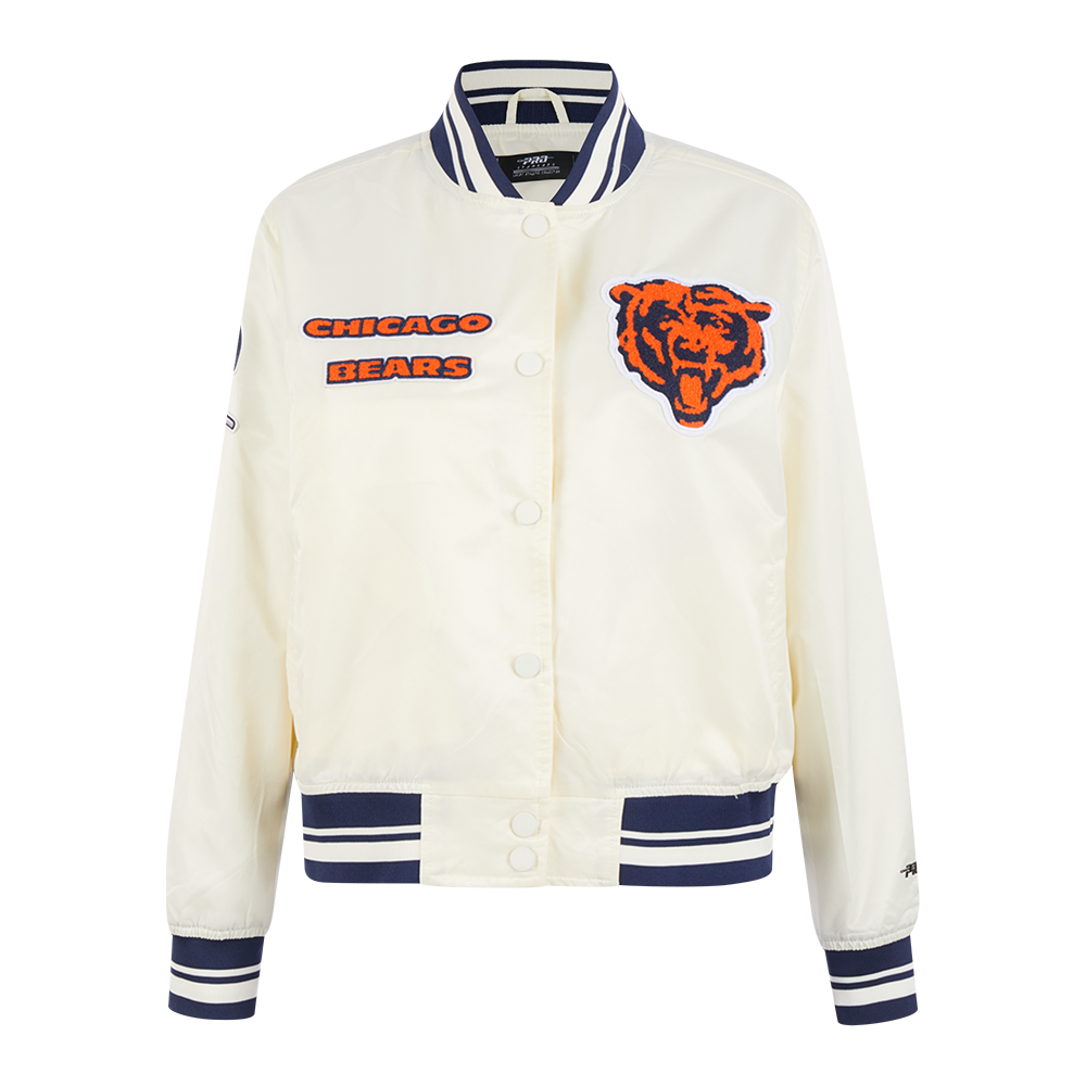CHAMARRA DE SATÍN NFL CHICAGO BEARS RETRO CLASSICS PARA MUJER