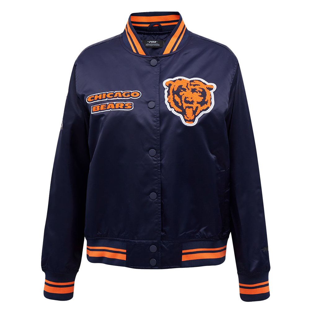 CHAMARRA DE SATÍN NFL CHICAGO BEARS RETRO CLASSICS PARA MUJER