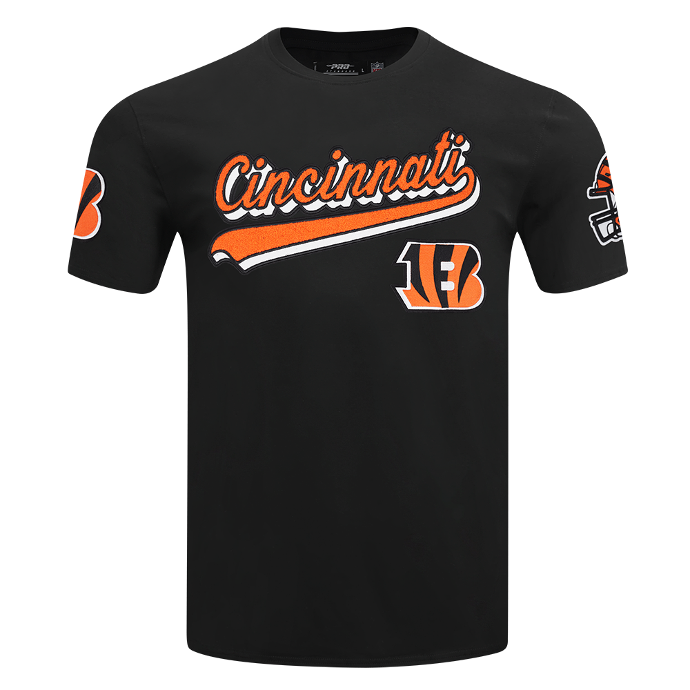 PLAYERA NFL CINCINNATI BENGALS SCRIPT TAIL