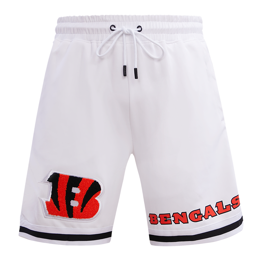 SHORTS DE BASKETBALL NFL CINCINNATI BENGALS CLASSIC CHENILLE