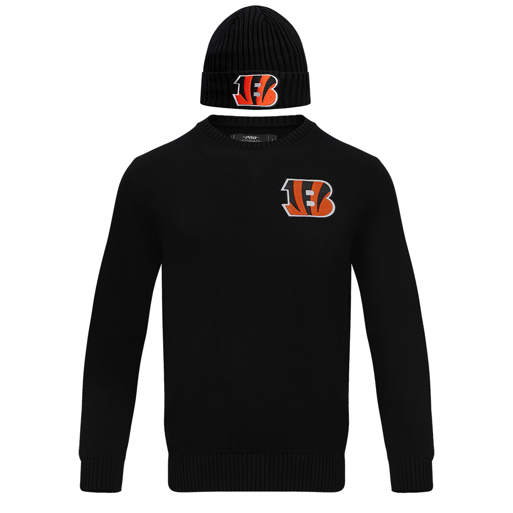 SET NFL CINCINNATI BENGALS KNIT BOX SET
