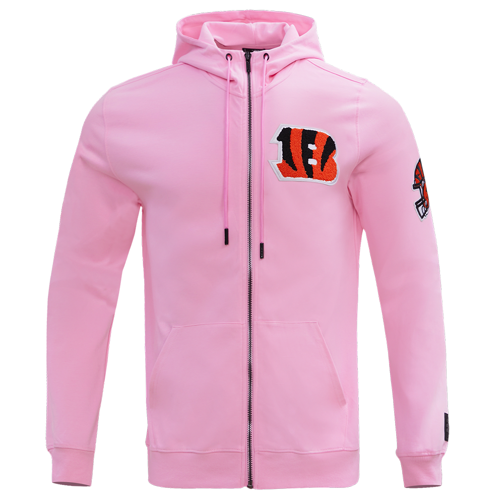 SUDADERA CON CIERRE NFL CINCINNATI BENGALS CLASSIC CHENILLE