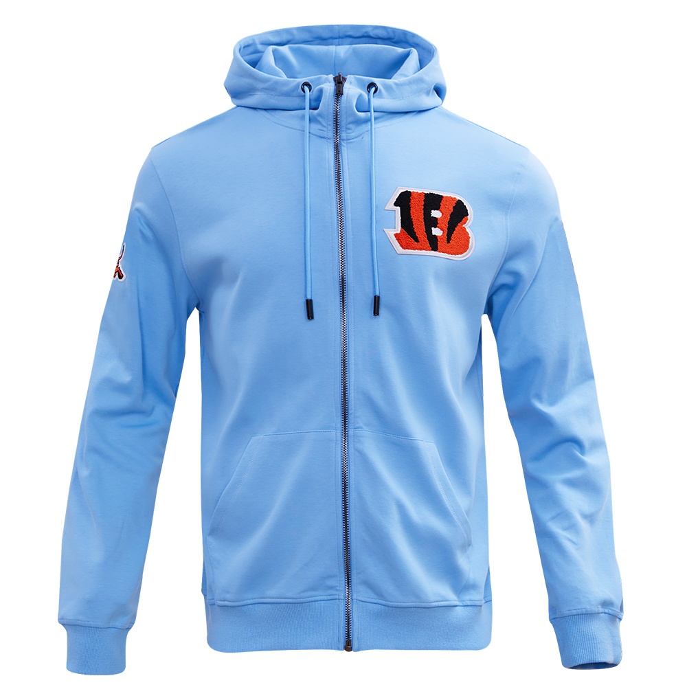 SUDADERA CON CIERRE NFL CINCINNATI BENGALS CLASSIC CHENILLE