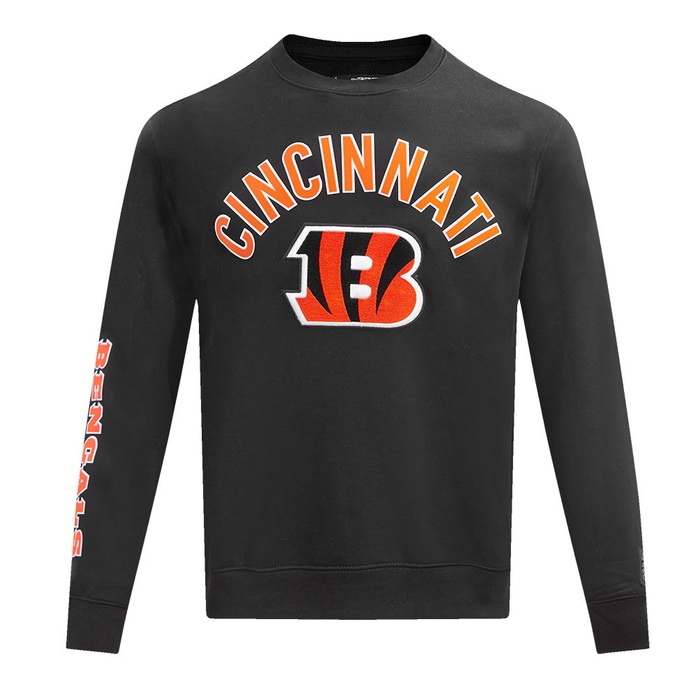SUDADERA DE CUELLO REDONDO NFL CINCINNATI BENGALS CLASSIC BRISTLE