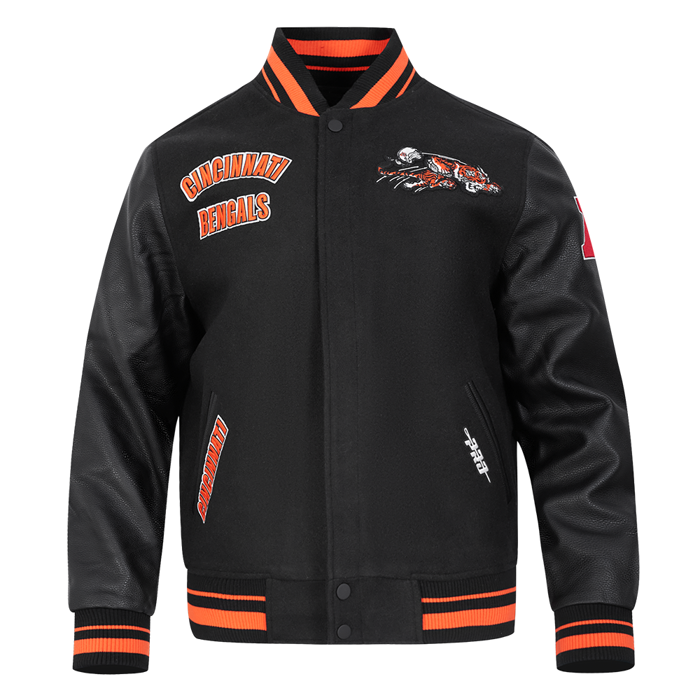 CHAMARRA UNIVERSITARIA NFL CINCINNATI BENGALS RETRO CLASSICS