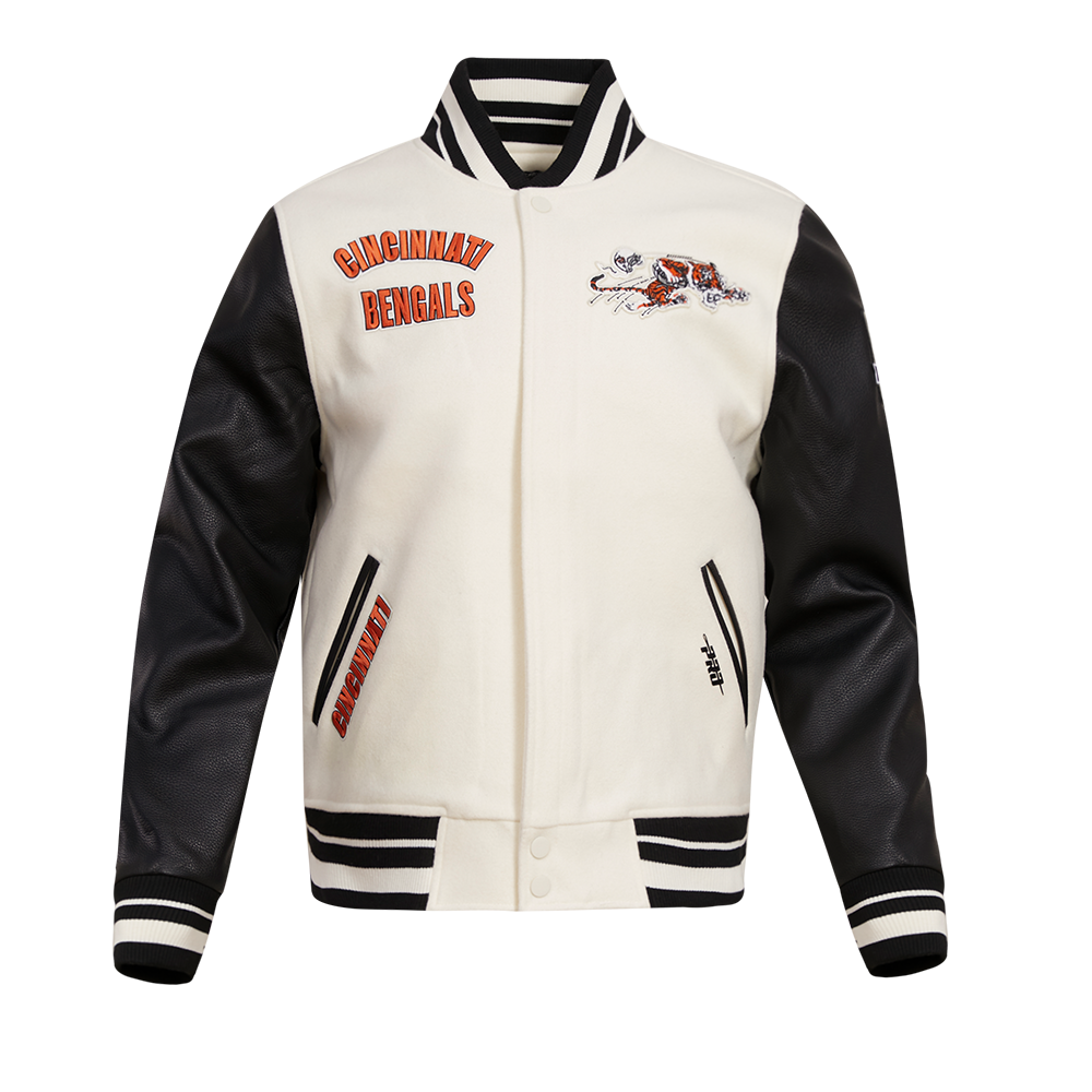 CHAMARRA UNIVERSITARIA NFL CINCINNATI BENGALS RETRO CLASSICS