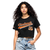 PLAYERA CROP NFL CINCINNATI BENGALS SCRIPT TAIL PARA MUJER