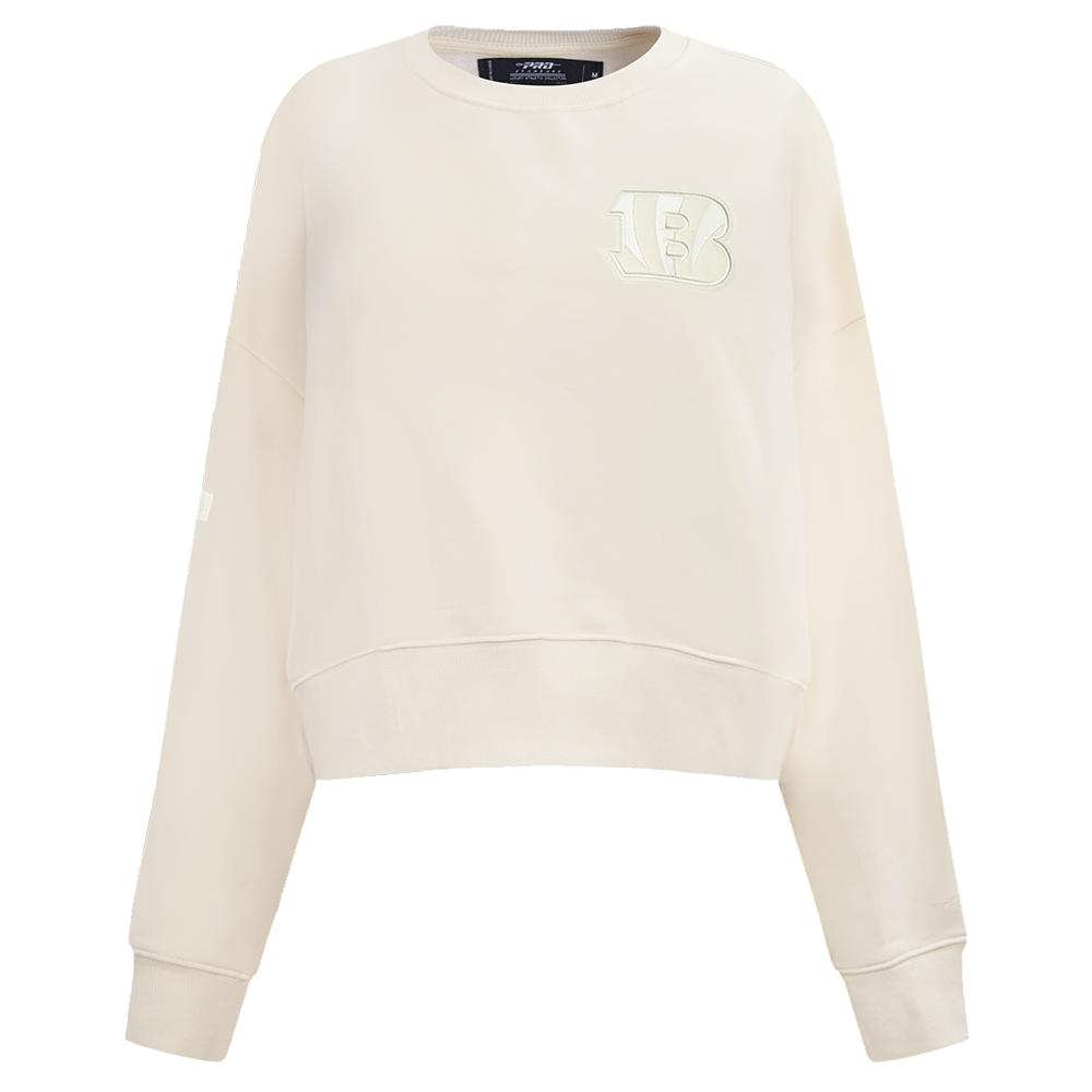 SUDADERA DE CUELLO REDONDO NFL CINCINNATI BENGALS NEUTRAL PARA MUJER