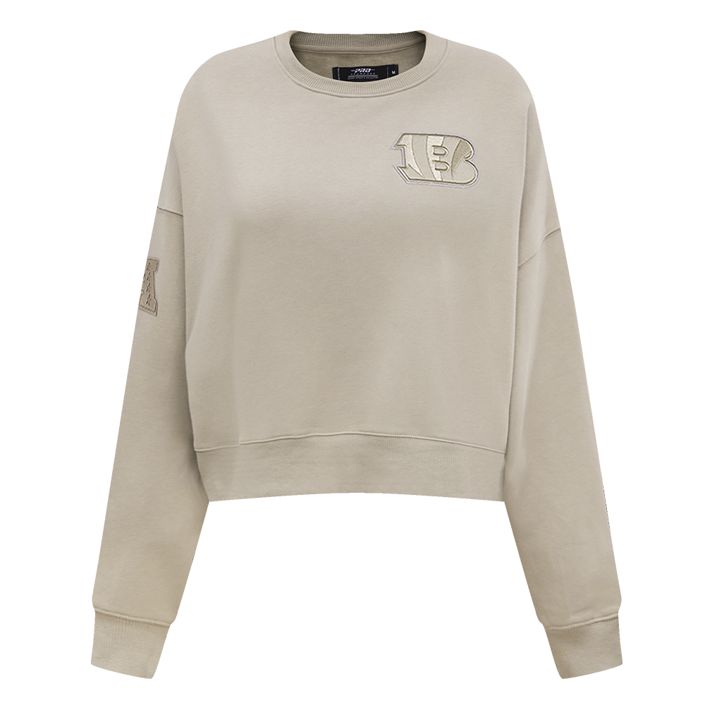 SUDADERA DE CUELLO REDONDO NFL CINCINNATI BENGALS NEUTRAL PARA MUJER