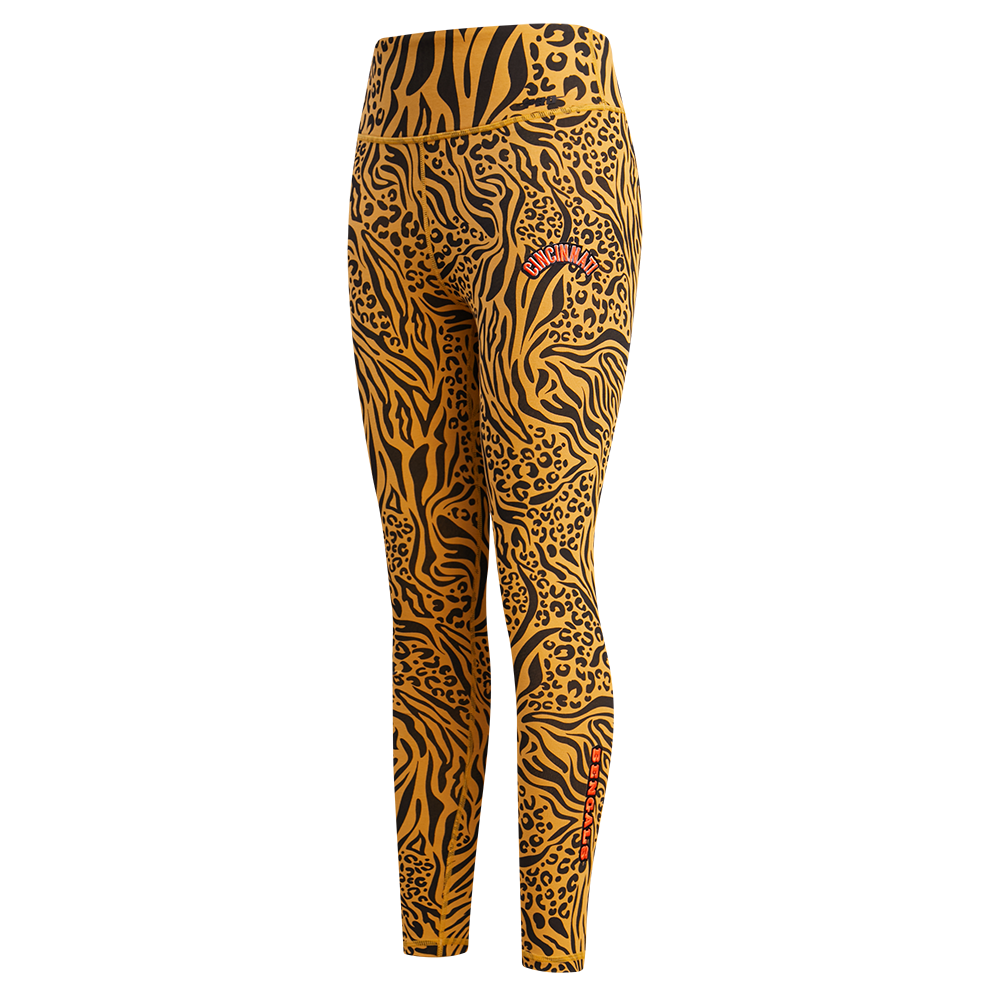 LEGGINGS NFL CINCINNATI BENGALS ANIMAL PRINT PARA MUJER