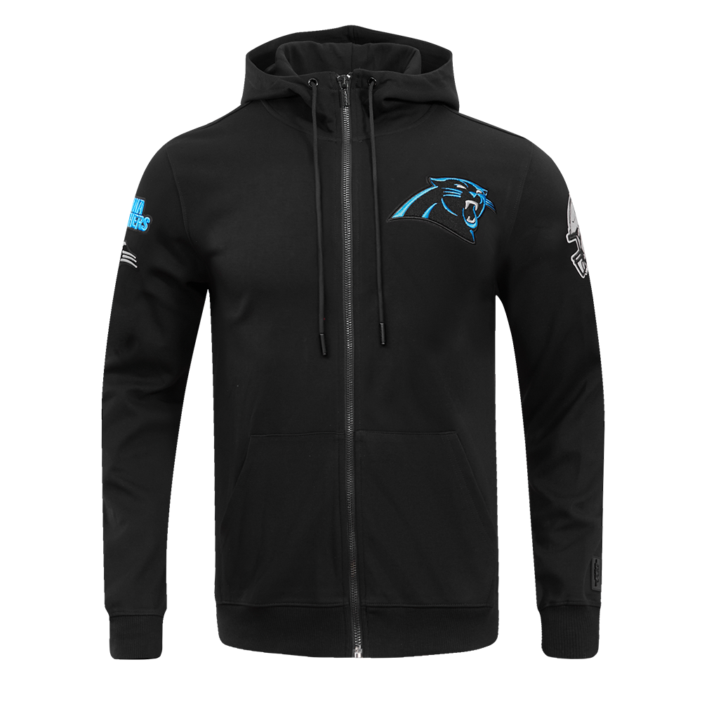 SUDADERA CON CIERRE NFL CAROLINA PANTHERS CLASSIC CHENILLE