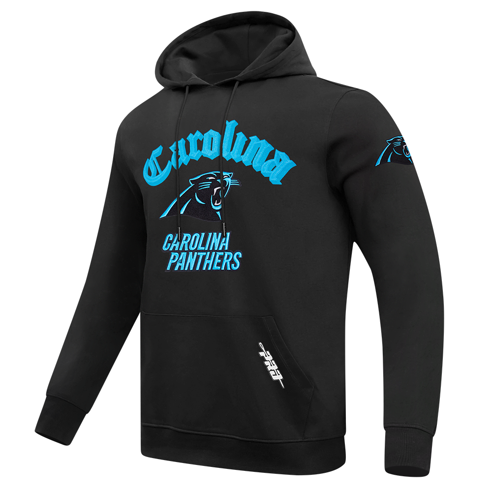 SUDADERA CON GORRO NFL CAROLINA PANTHERS OLD ENGLISH